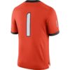 1 Oklahoma State Cowboys Nike Alternate Game Jersey - Orange, Limited Replica Fan Edition