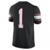 1 Oklahoma State Cowboys Nike Game Jersey - Black, Limited Replica Fan Edition