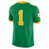 1 Oregon Ducks Nike Alternate Game Jersey - Green, Limited Replica Fan Edition