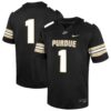 1 Purdue Boilermakers Nike Untouchable Replica Game Jersey - Black, Limited Replica Fan Edition