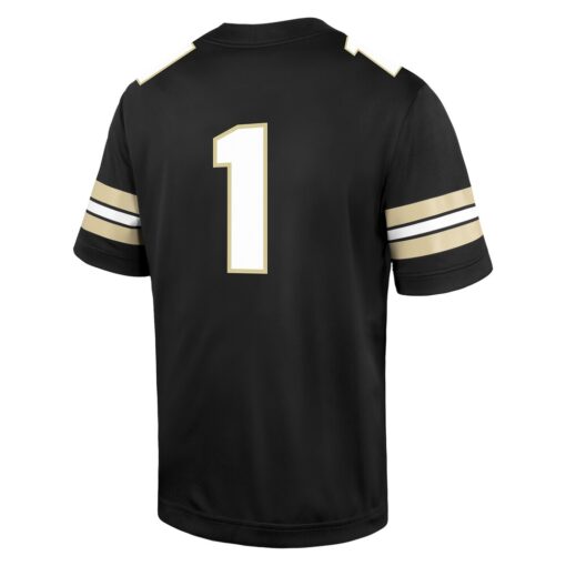 1 Purdue Boilermakers Nike Untouchable Replica Game Jersey – Black, Limited Replica Fan Edition