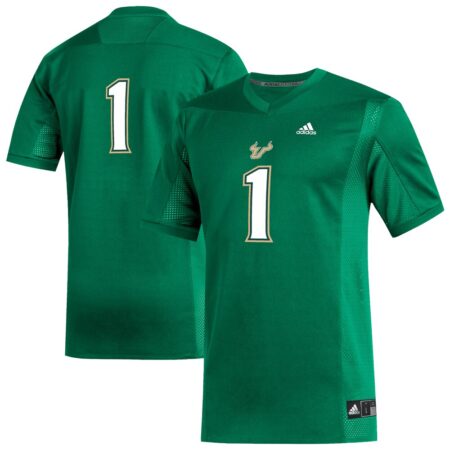 1 South Florida Bulls Replica Football Jersey – Green, Limited Replica Fan Edition
