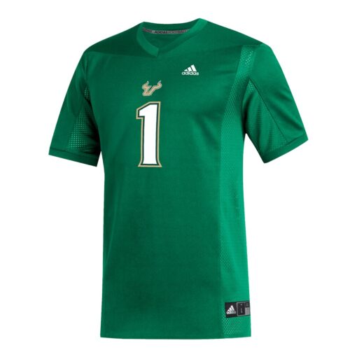 1 South Florida Bulls Replica Football Jersey – Green, Limited Replica Fan Edition