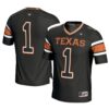1 Texas Longhorns GameDay Greats Football Jersey - Black, Limited Replica Fan Edition