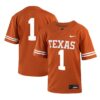 1 Texas Longhorns Nike Youth 1st Armored Division Old Ironsides Untouchable Football Jersey - Texas Orange, Limited Replica Fan Edition