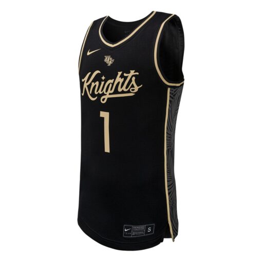1 UCF Knights Nike Replica Basketball Jersey – Black, Limited Replica Fan Edition