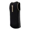 1 UCF Knights Nike Replica Basketball Jersey - Black, Limited Replica Fan Edition