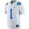 1 UCLA Bruins Jordan Brand Game Jersey - White, Limited Replica Fan Edition