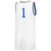 1 UCLA Bruins Jordan Brand Unisex Womens Basketball Replica Jersey - White, Limited Replica Fan Edition
