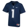 1 UConn Huskies Nike Youth 1st Armored Division Old Ironsides Untouchable Football Jersey - Navy, Limited Replica Fan Edition