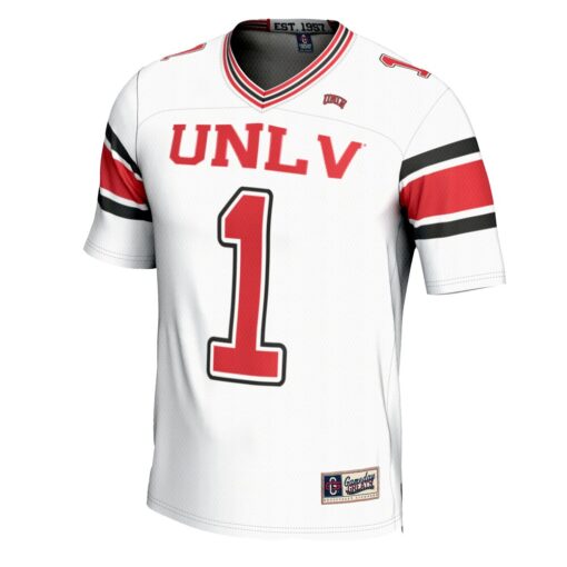 1 UNLV Rebels GameDay Greats Football Jersey – Cardinal, Limited Replica Fan Edition