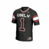 1 UNLV Rebels GameDay Greats Unisex Lightweight Football Fashion Jersey - Black, Limited Replica Fan Edition