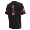 1 Utah Utes Under Armour Replica Football Jersey - Black, Limited Replica Fan Edition