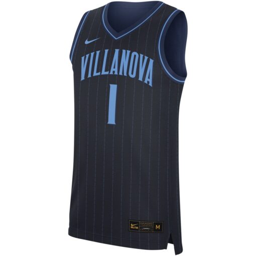 1 Villanova Wildcats Nike Replica Jersey – Navy, Limited Replica Fan Edition