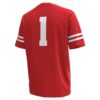 1 Wisconsin Badgers Under Armour Replica Football Jersey - Red, Limited Replica Fan Edition