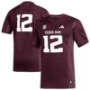 12 Texas A&M Aggies Replica Football Jersey - Maroon, Limited Replica Fan Edition