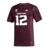 12 Texas A&M Aggies Replica Football Jersey - Maroon, Limited Replica Fan Edition