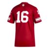 16 Louisville Cardinals Premier Strategy Football Jersey - Red, Limited Replica Fan Edition