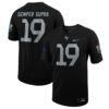 19 Air Force Falcons Nike Space Force Rivalry Alternate Game Football Jersey - Black, Limited Replica Fan Edition