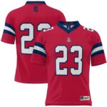 23 Arizona Wildcats GameDay Greats Desert Rising Football Jersey - Red, Limited Replica Fan Edition