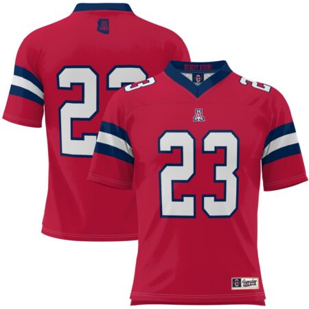 23 Arizona Wildcats GameDay Greats Desert Rising Football Jersey – Red, Limited Replica Fan Edition
