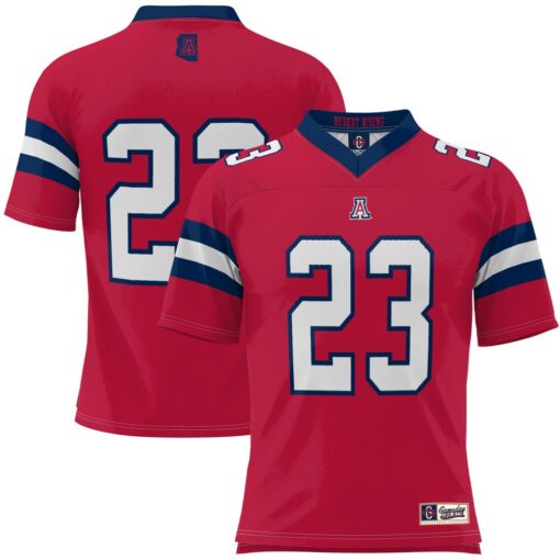 23 Arizona Wildcats GameDay Greats Desert Rising Football Jersey – Red, Limited Replica Fan Edition