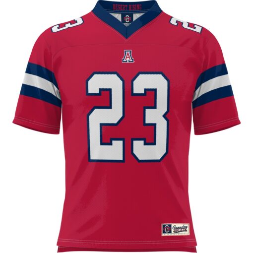 23 Arizona Wildcats GameDay Greats Desert Rising Football Jersey – Red, Limited Replica Fan Edition