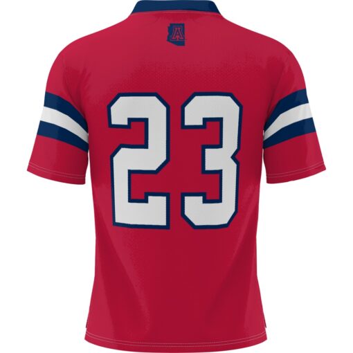 23 Arizona Wildcats GameDay Greats Desert Rising Football Jersey – Red, Limited Replica Fan Edition