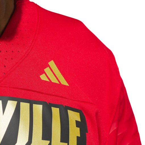 24 Louisville Cardinals Alternate Premier Strategy Jersey – Red, Limited Replica Fan Edition