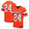 24 Oklahoma State Cowboys Nike Untouchable Football Jersey – Orange, Limited Replica Fan Edition