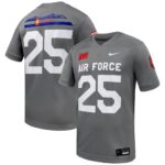 19 Air Force Falcons Nike Space Force Rivalry Alternate Game Football Jersey – Black, Limited Replica Fan Edition