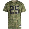 25 Miami Hurricanes Honor & Support Premier Strategy Jersey - Camo, Limited Replica Fan Edition