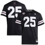 25 Mississippi State Bulldogs Premier Strategy Jersey - Black, Limited Replica Fan Edition
