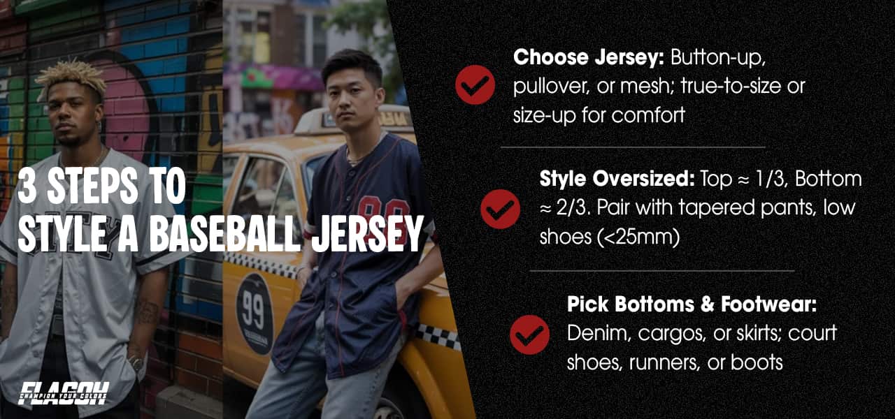 3 Steps to Style a Baseball Jersey