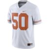 50 Texas Longhorns Nike College Alternate Limited Jersey - White, Limited Replica Fan Edition