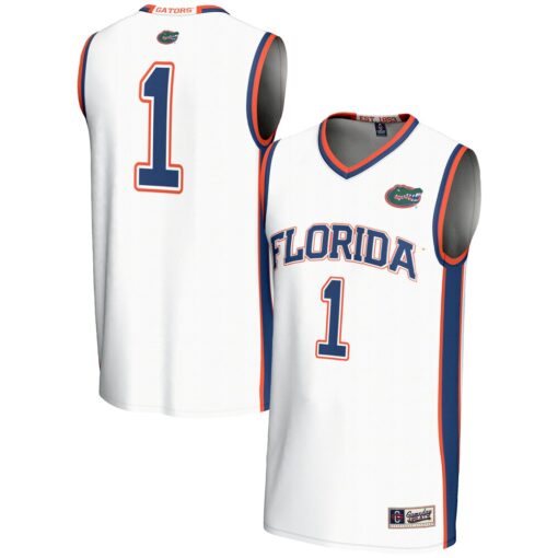 70 Florida Gators GameDay Greats Unisex Lightweight Basketball Jersey – White, Limited Replica Fan Edition