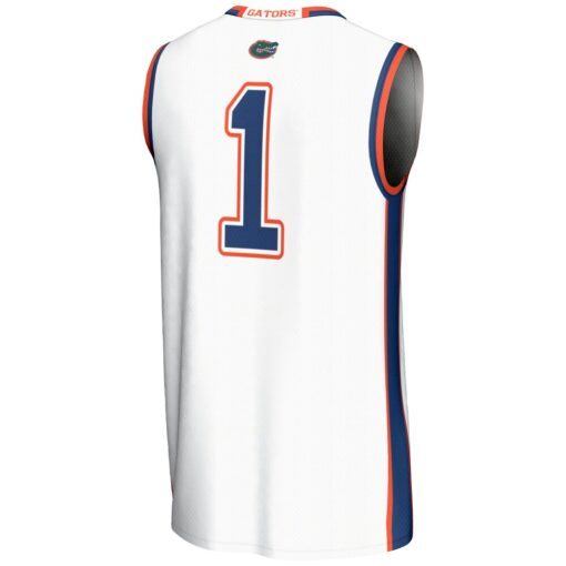70 Florida Gators GameDay Greats Unisex Lightweight Basketball Jersey – White, Limited Replica Fan Edition