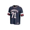 71 Liberty Flames GameDay Greats Unisex Lightweight Football Fashion Jersey - Navy, Limited Replica Fan Edition