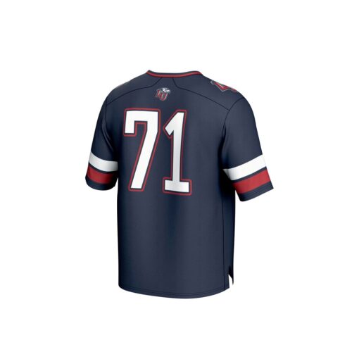 71 Liberty Flames GameDay Greats Unisex Lightweight Football Fashion Jersey – Navy, Limited Replica Fan Edition