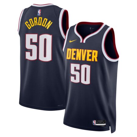 Aaron Gordon Denver Nuggets Unisex Swingman Replica Jersey – Icon Edition – Navy, Limited Replica Fan Edition
