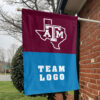 Aggies vs Custom Team House Divided Flag, Custom NCAA Split Team Flag 1 Aggies vs Custom Team House Divided Flag, Custom NCAA Split Team Flag