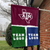 Aggies vs Custom Team House Divided Flag, Personalized College Flag 1 Aggies vs Custom Team House Divided Flag, Personalized College Flag