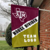 Aggies vs Custom Team House Divided Flag, Personalized Game Day Flag 1 Aggies vs Custom Team House Divided Flag, Personalized Game Day Flag