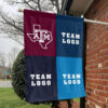 Aggies vs Custom Team House Divided Flag, Personalized NCAA Flag 1 Aggies vs Custom Team House Divided Flag, Personalized NCAA Flag