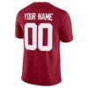 Alabama Crimson Tide Custom Football Game Jersey - Crimson, Limited Replica Fan Edition