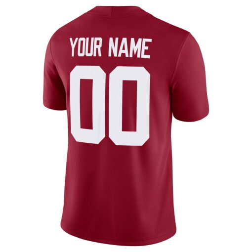 Alabama Crimson Tide  Custom Football Game Jersey – Crimson, Limited Replica Fan Edition