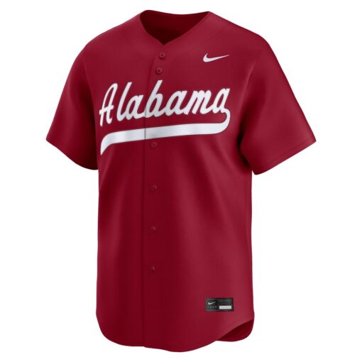 Alabama Crimson Tide Nike College Limited Baseball Jersey – Crimson, Limited Replica Fan Edition