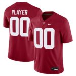 Alabama Crimson Tide Nike NIL Pick-A-Player Football Replica Jersey - Crimson, Limited Replica Fan Edition