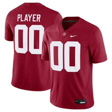 Alabama Crimson Tide Nike NIL Pick-A-Player Football Replica Jersey – Crimson, Limited Replica Fan Edition