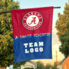 Alabama vs Custom Team House Divided Flag, Custom College Flag
